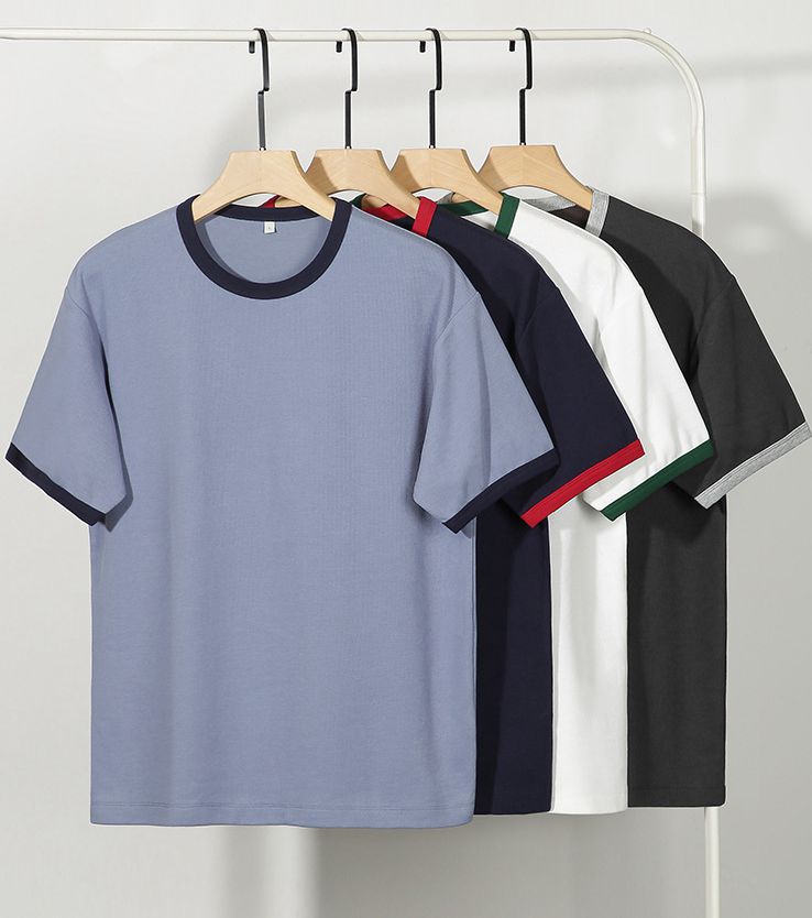 Mens Streetwear Oversized 53% cotton 45.9% polyester 1.1%spandex Tshirt DJ-21768 print logo 20