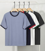 Mens Streetwear Oversized 53% cotton 45.9% polyester 1.1%spandex Tshirt DJ-21768 print logo 20