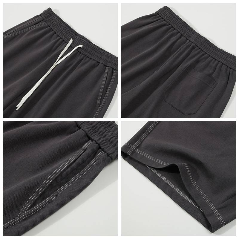 Mens Casual Sports 75%Cotton 25% Polyester Shorts DJ-93237 print logo 17