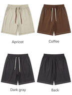 Mens Casual Sports 75%Cotton 25% Polyester Shorts DJ-93237 print logo 37