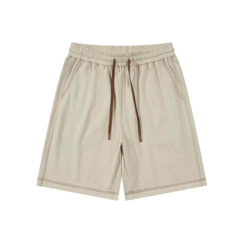 Mens Casual Sports 75%Cotton 25% Polyester Shorts DJ-93237 print logo 12