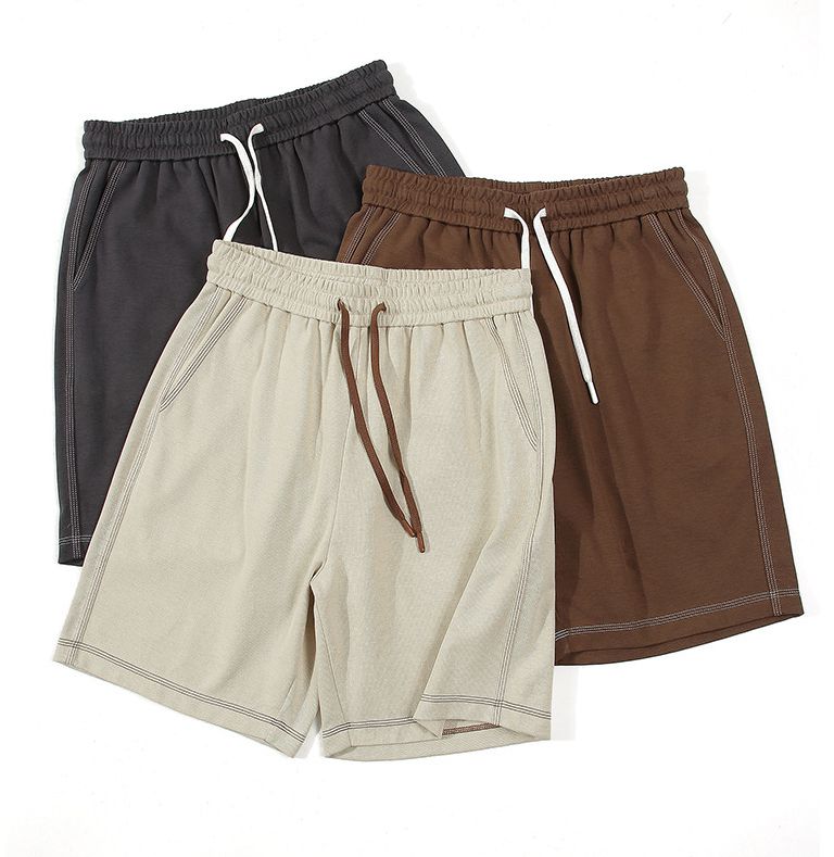 Mens Casual Sports 75%Cotton 25% Polyester Shorts DJ-93237 print logo 36