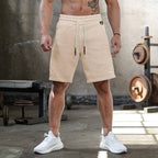 Mens Gym Training 80% Cotton 20% Polyester Shorts DK435 print logo 33