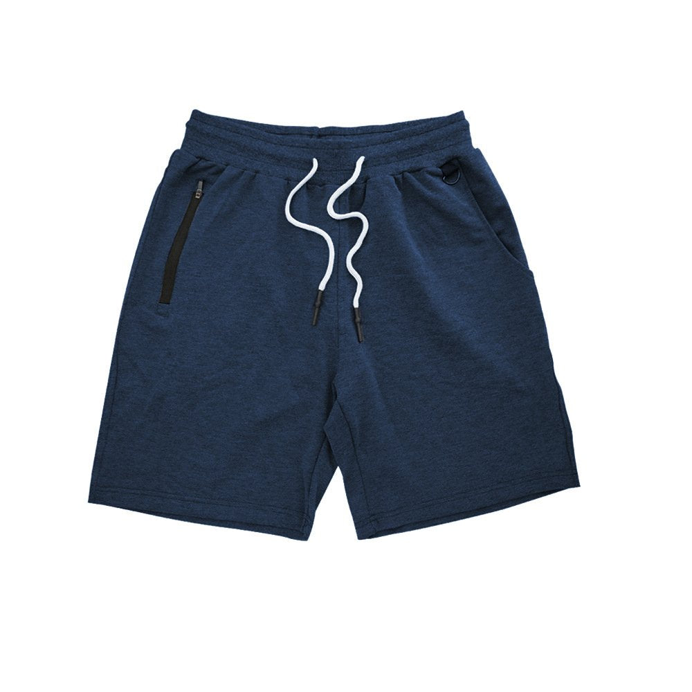 Mens Gym Training 80% Cotton 20% Polyester Shorts DK435 print logo 16