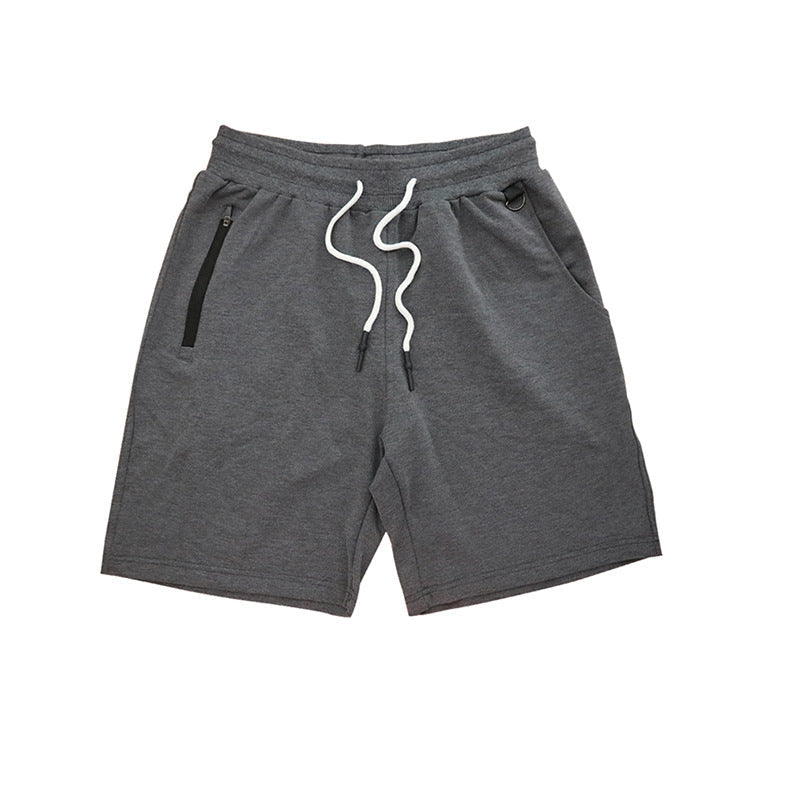 Mens Gym Training 80% Cotton 20% Polyester Shorts DK435 print logo 28