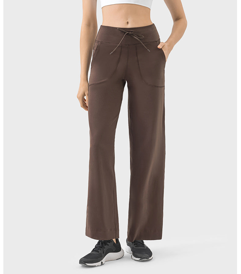 Womens Casual Activewear 80%nylon 20%spandex Trousers DL336 print logo 34