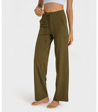 Womens Casual Activewear 80%nylon 20%spandex Trousers DL336 print logo 42