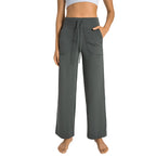 Womens Casual Activewear 80%nylon 20%spandex Trousers DL336 print logo 25