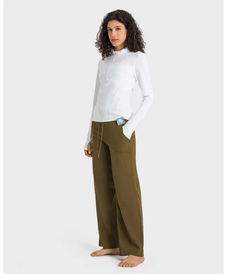 Womens Casual Activewear 80%nylon 20%spandex Trousers DL336 print logo 39