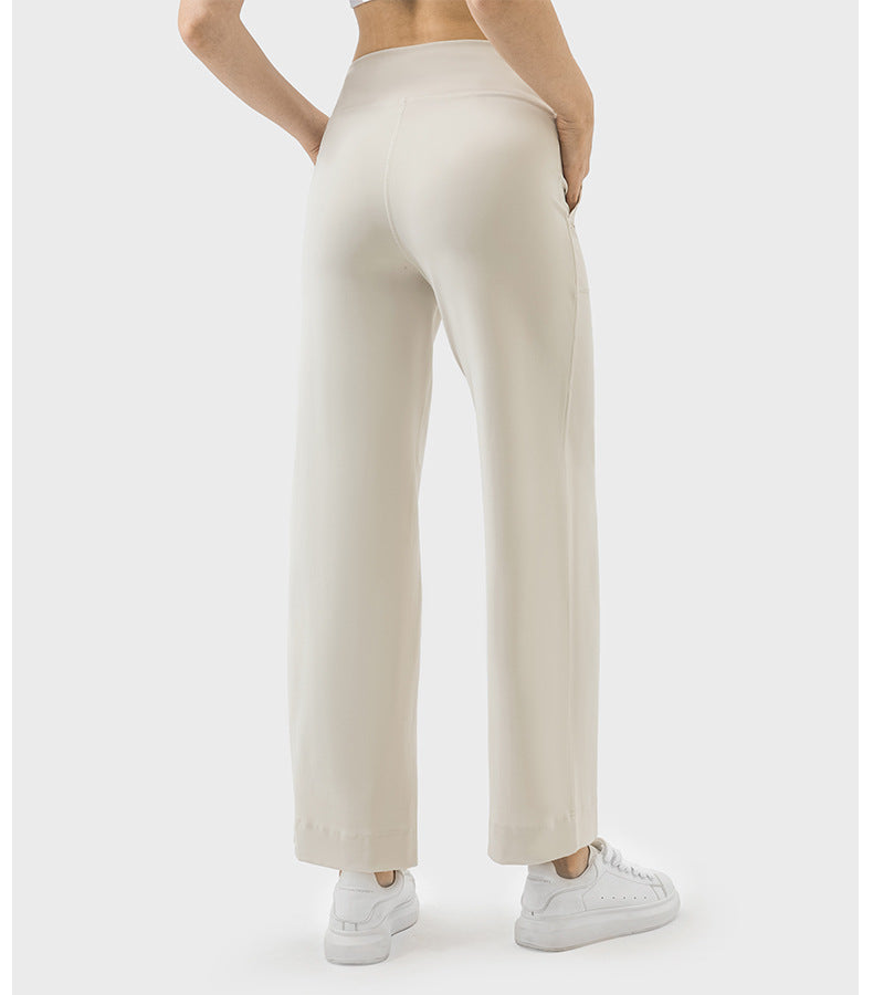 Womens Casual Activewear 80%nylon 20%spandex Trousers DL336 print logo 32