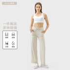 Womens Casual Activewear 80%nylon 20%spandex Trousers DL336 print logo 24
