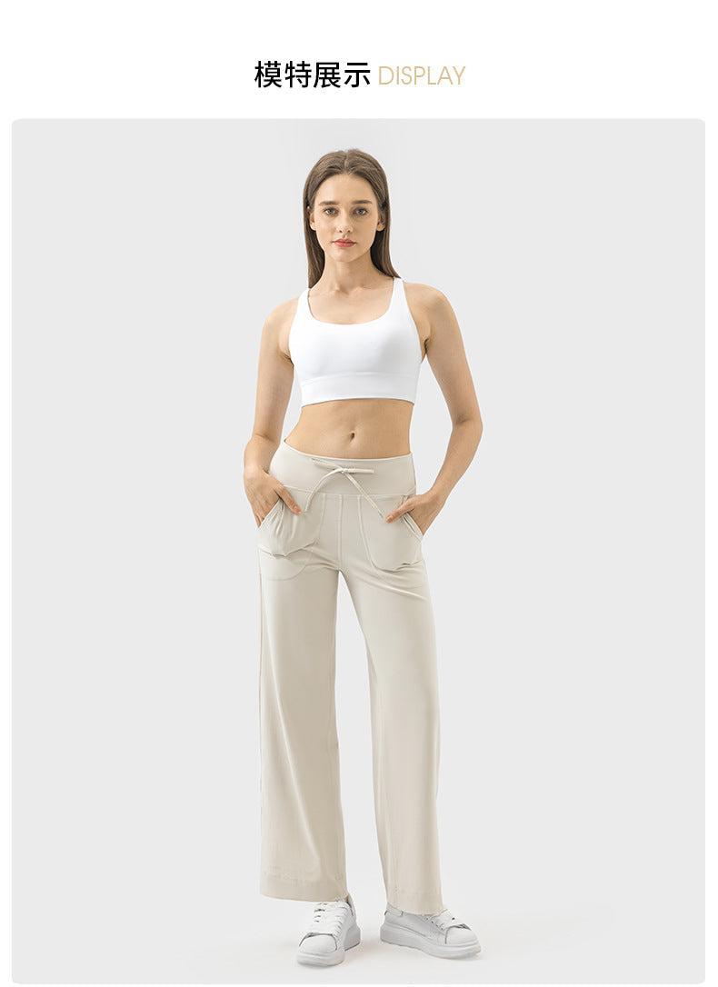Womens Casual Activewear 80%nylon 20%spandex Trousers DL336 print logo 29