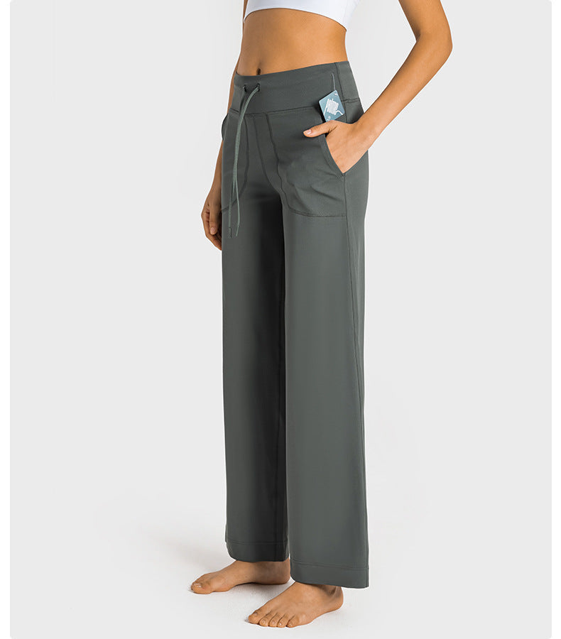 Womens Casual Activewear 80%nylon 20%spandex Trousers DL336 print logo 45