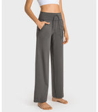 Womens Casual Activewear 80%nylon 20%spandex Trousers DL336 print logo 49