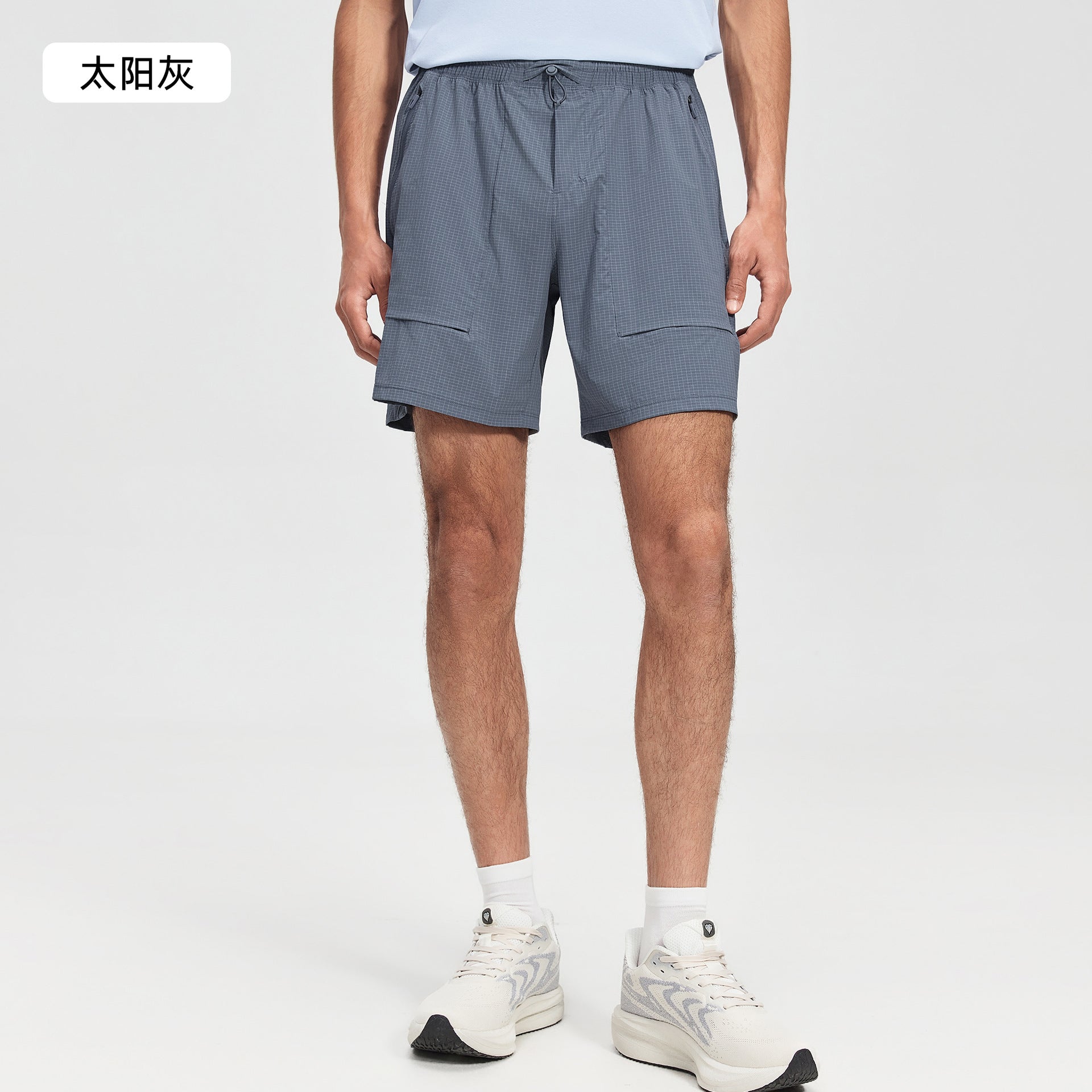 Mens Running 83%nylon 10%spandex 7%polyester Shorts DMK2620