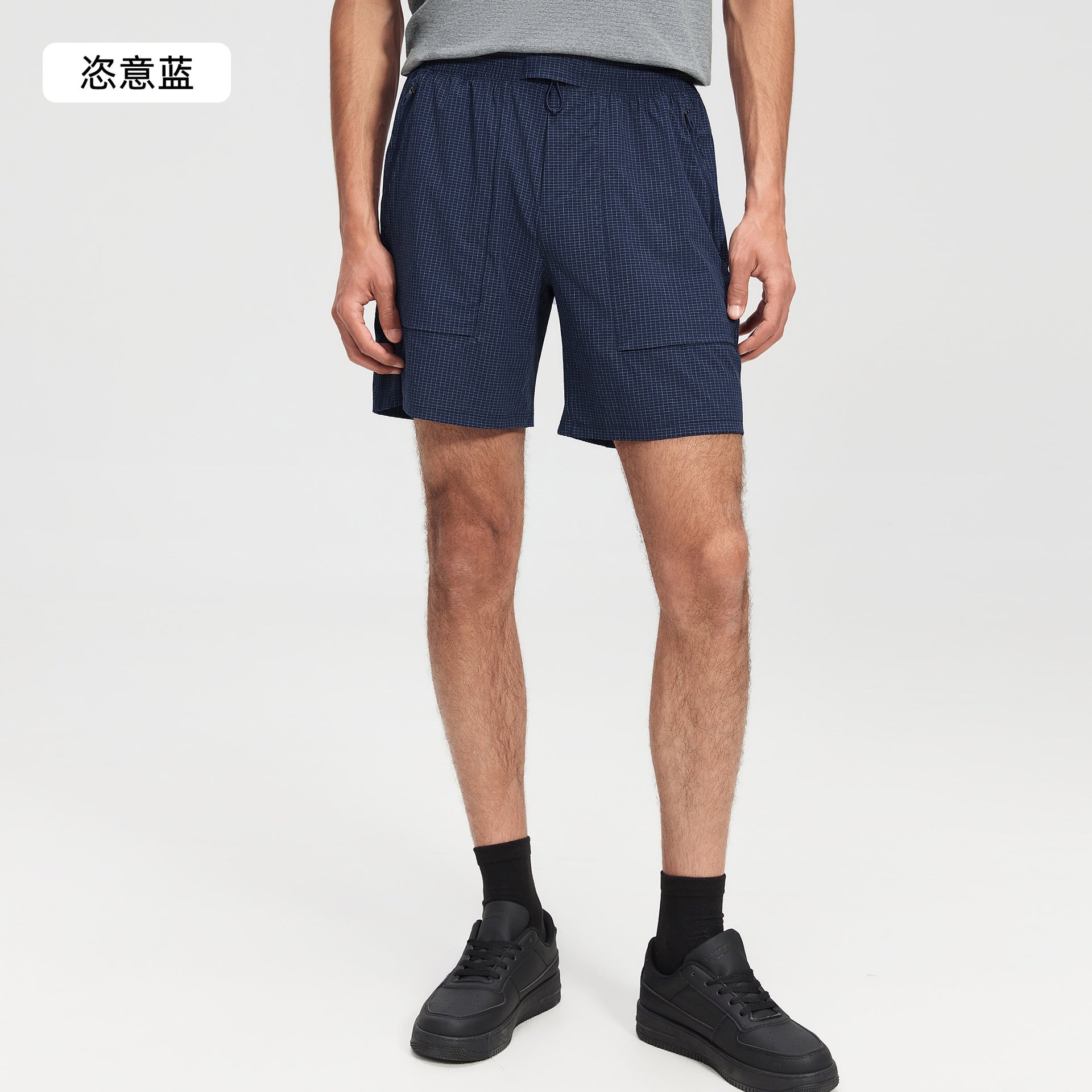 Mens Running 83%nylon 10%spandex 7%polyester Shorts DMK2620