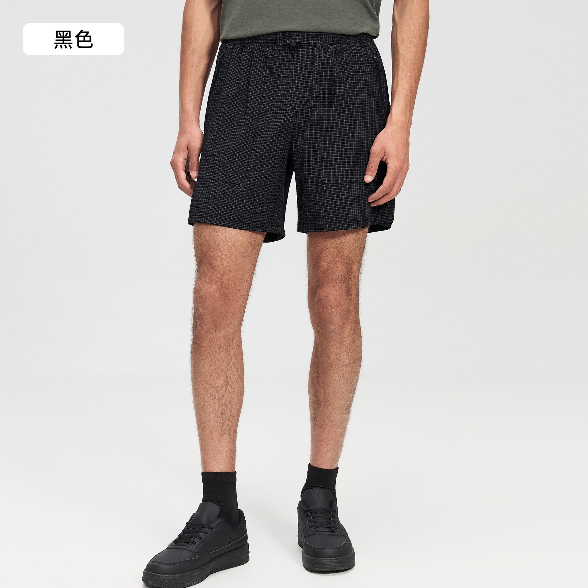 Mens Running 83%nylon 10%spandex 7%polyester Shorts DMK2620