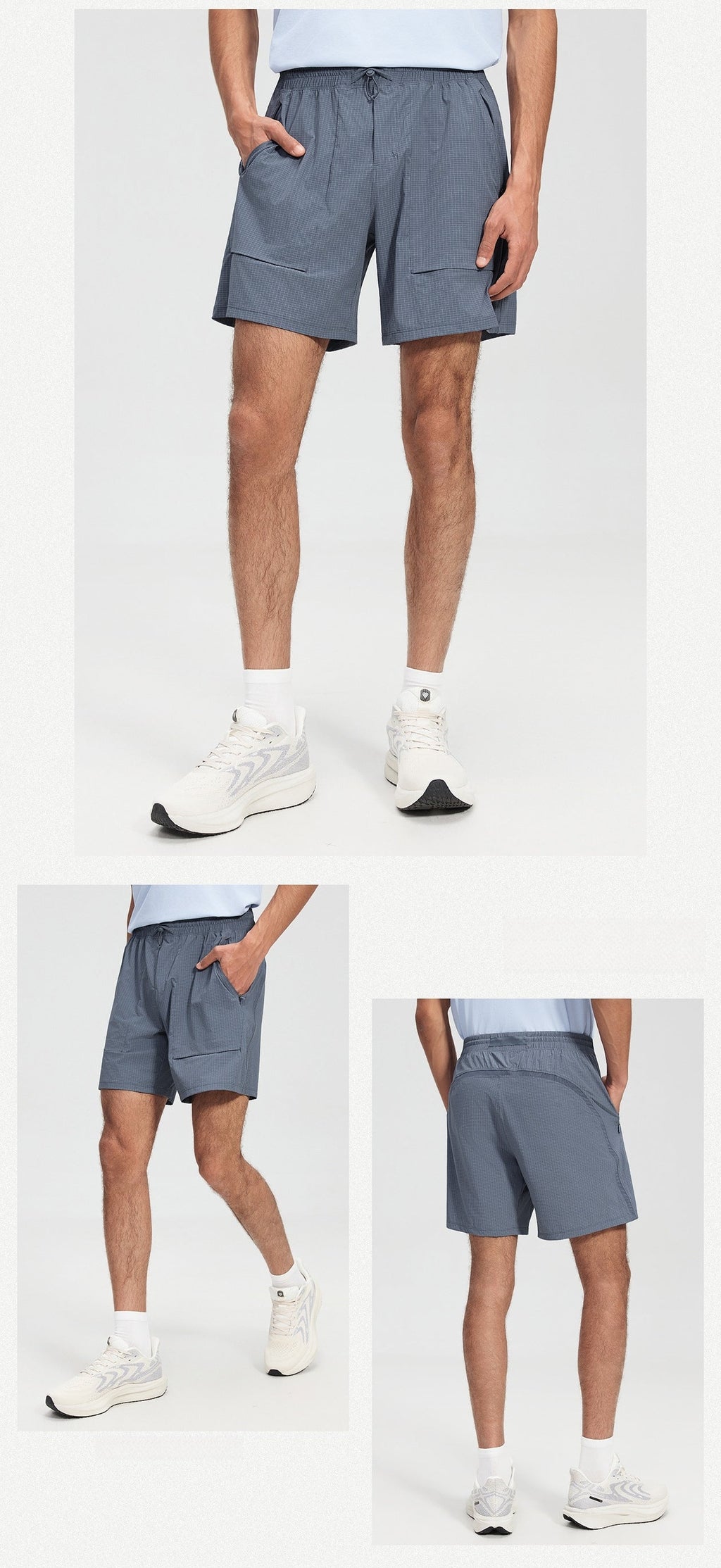 Mens Running 83%nylon 10%spandex 7%polyester Shorts DMK2620