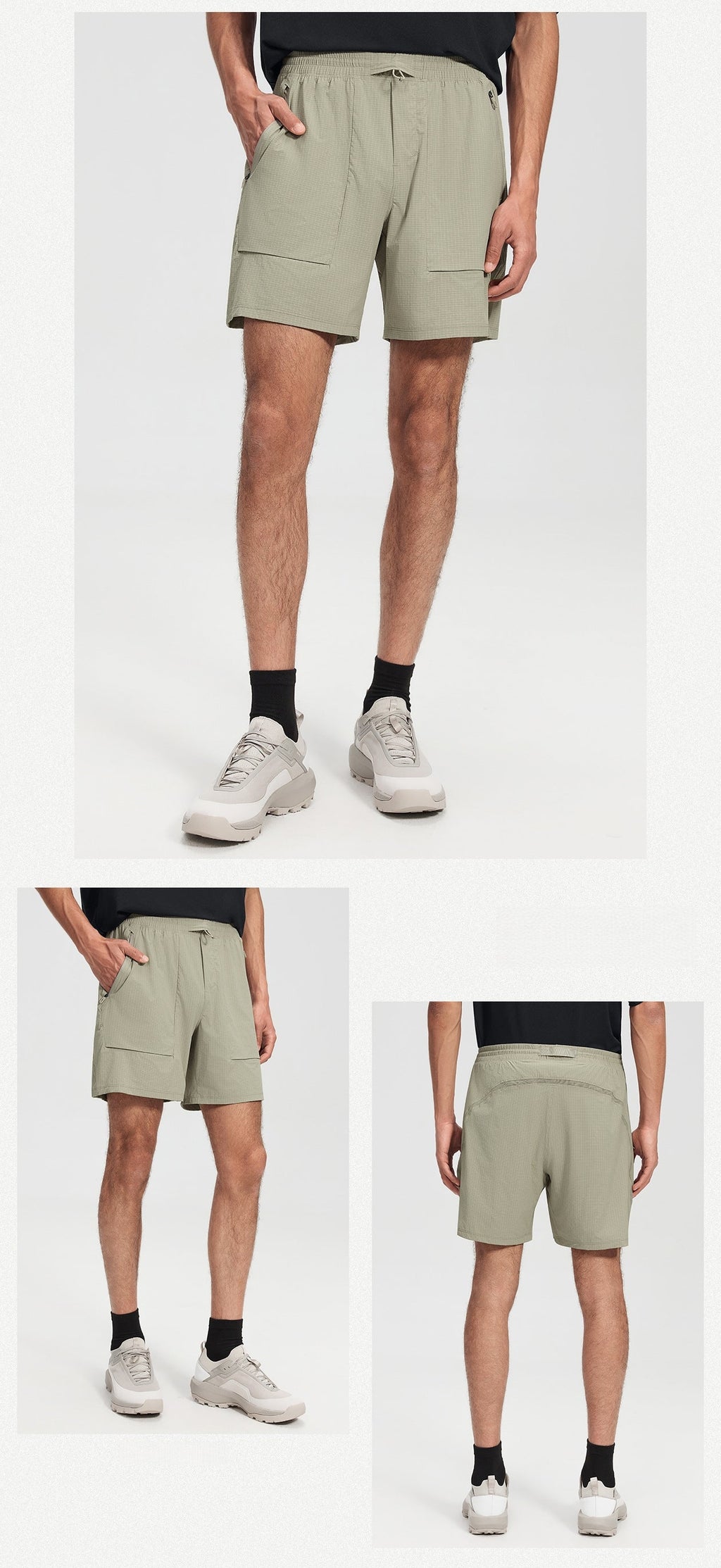 Mens Running 83%nylon 10%spandex 7%polyester Shorts DMK2620