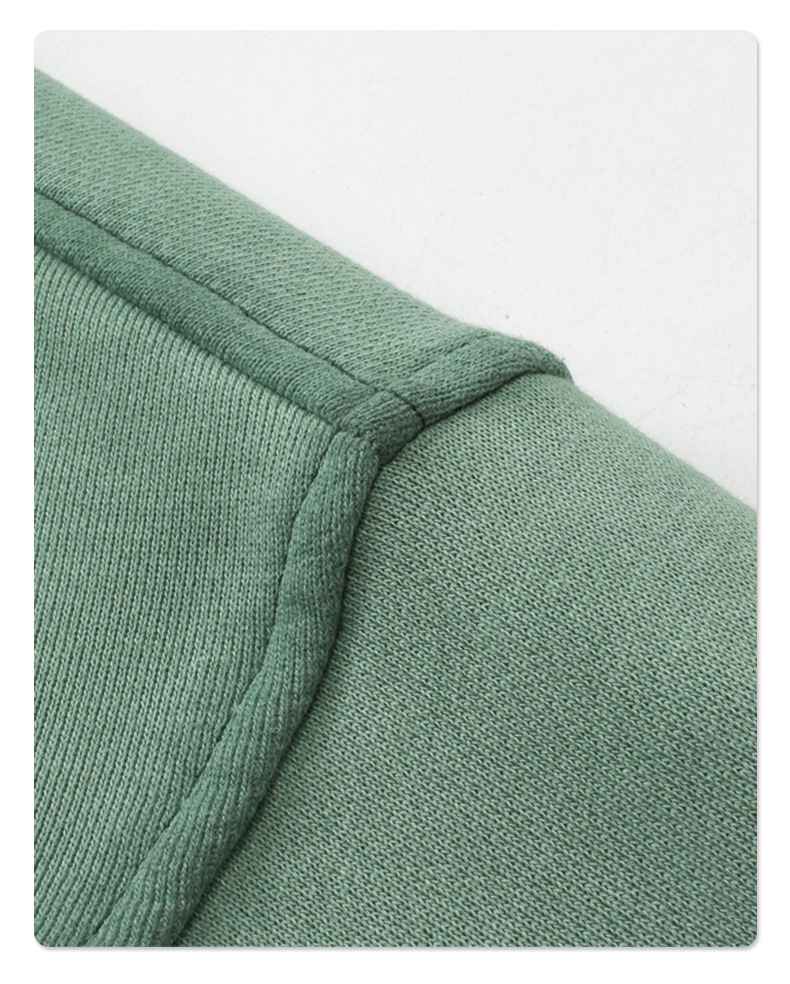 Mens Streetwear Washed 100% cotton Sweatshirt DQ-2323 print logo 66