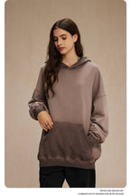 Mens Washed Distressed 100% cotton Hoodie DQ-2623 print logo 46