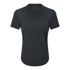 Womens Sports Training 80%Nylon 20%Spandex Tshirt DS075 print logo 3