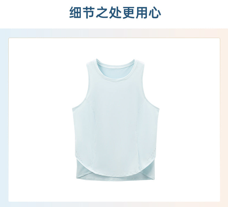Womens Sports Workout 75%nylon 25%spandex Tank Top DSS058 print logo 49