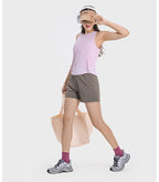 Womens Sports Workout 75%nylon 25%spandex Tank Top DSS058 print logo 42