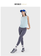Womens Sports Workout 75%nylon 25%spandex Tank Top DSS058 print logo 31