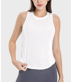 Womens Sports Workout 75%nylon 25%spandex Tank Top DSS058 print logo 40