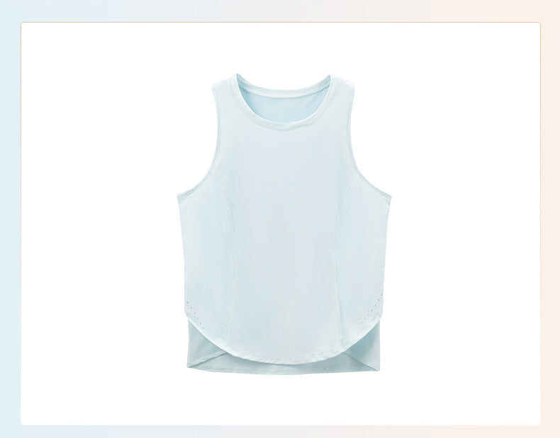 Womens Sports Workout 75%nylon 25%spandex Tank Top DSS058 print logo 48