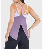 Womens Sports Yoga 92%rayon 8%spandex Tank Top DSS062 print logo 39