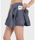Womens Casual Sportswear 89%polyester 11%spandex Skirt DSS064 print logo 33