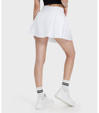 Womens Casual Sportswear 89%polyester 11%spandex Skirt DSS064 print logo 38