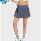 Womens Casual Sportswear 89%polyester 11%spandex Skirt DSS064 print logo 6