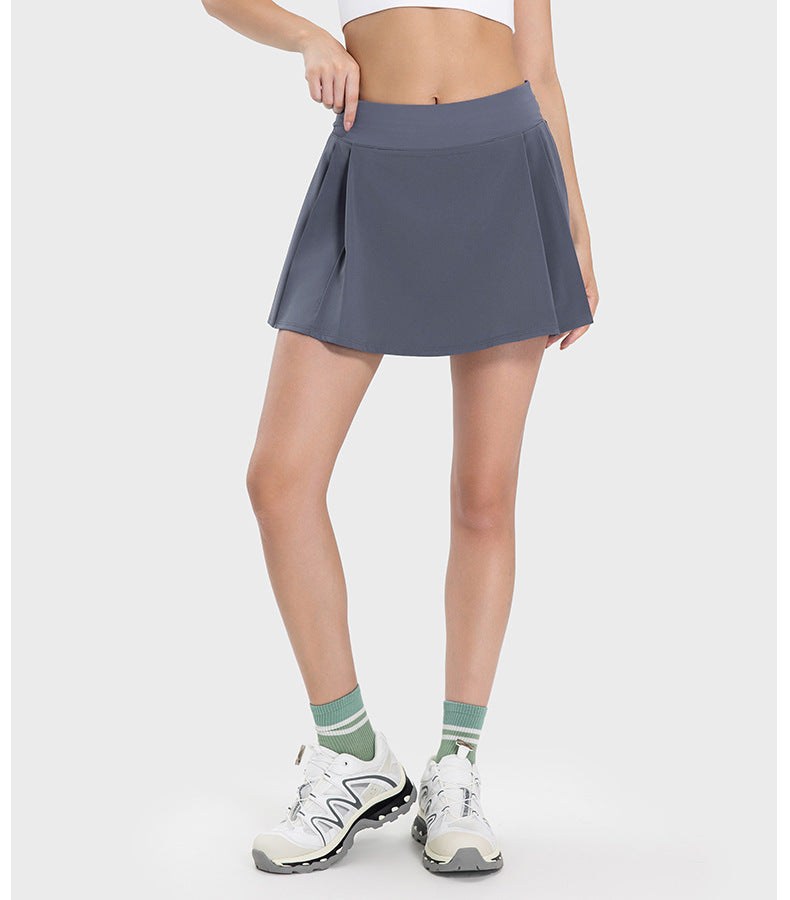 Womens Casual Sportswear 89%polyester 11%spandex Skirt DSS064 print logo 31