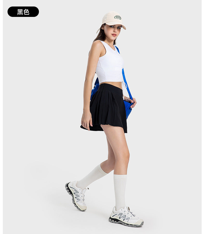 Womens Casual Sportswear 89%polyester 11%spandex Skirt DSS064 print logo 40