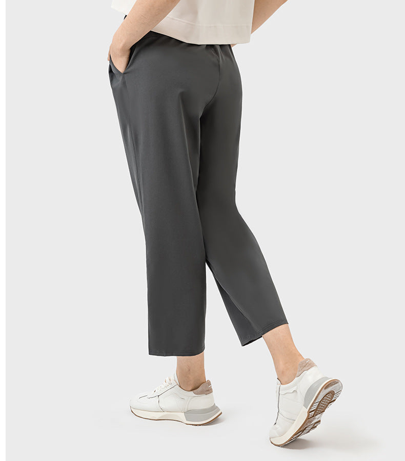 Womens Casual Workout 88%polyester 12%spandex Pants DSS075 print logo 45