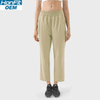 Womens Casual Workout 88%polyester 12%spandex Pants DSS075 print logo 9