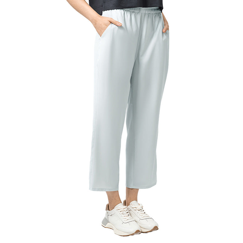 Womens Casual Workout 88%polyester 12%spandex Pants DSS075 print logo 21