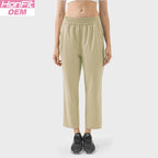 Womens Casual Workout 88%polyester 12%spandex Pants DSS075 print logo 14