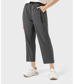 Womens Casual Workout 88%polyester 12%spandex Pants DSS075 print logo 43