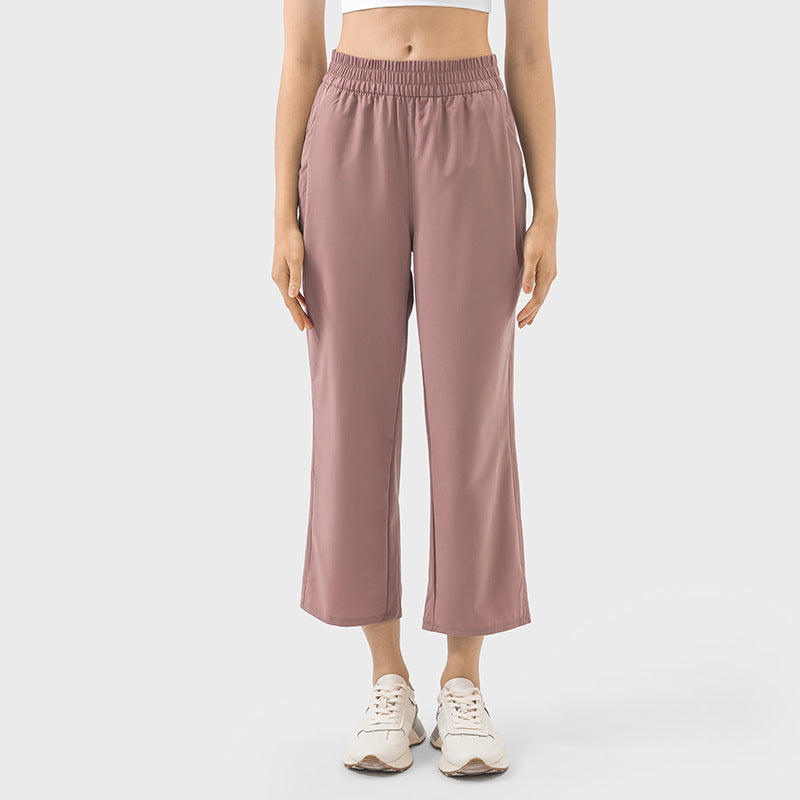 Womens Casual Workout 88%polyester 12%spandex Pants DSS075 print logo 19