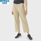 Womens Casual Workout 88%polyester 12%spandex Pants DSS075 print logo 4