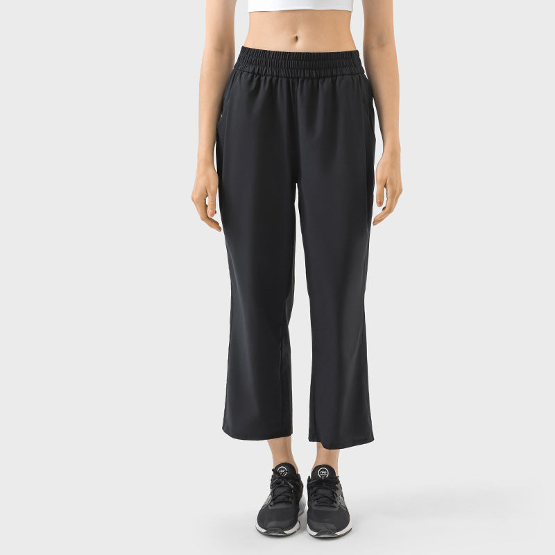 Womens Casual Workout 88%polyester 12%spandex Pants DSS075 print logo 16
