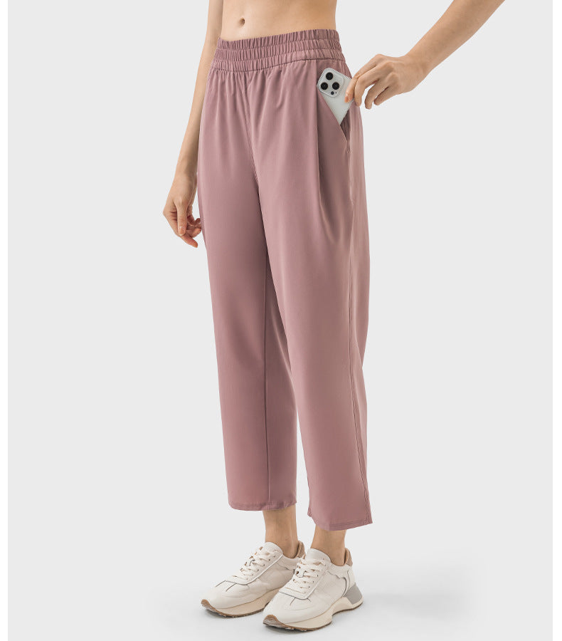 Womens Casual Workout 88%polyester 12%spandex Pants DSS075 print logo 32