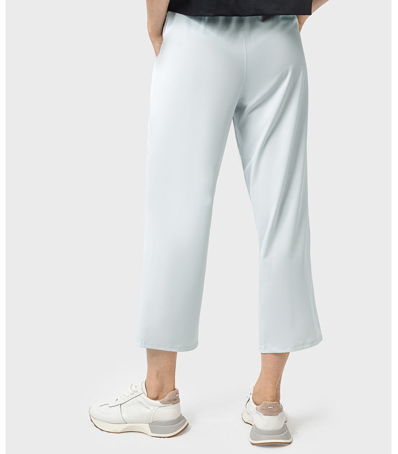 Womens Casual Workout 88%polyester 12%spandex Pants DSS075 print logo 40
