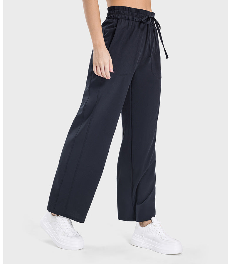 Womens Casual Fitness 88%polyester 12%spandex Trousers DSS077 print logo 53
