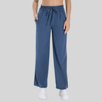 Womens Casual Fitness 88%polyester 12%spandex Trousers DSS077 print logo 1