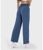Womens Casual Fitness 88%polyester 12%spandex Trousers DSS077 print logo 41